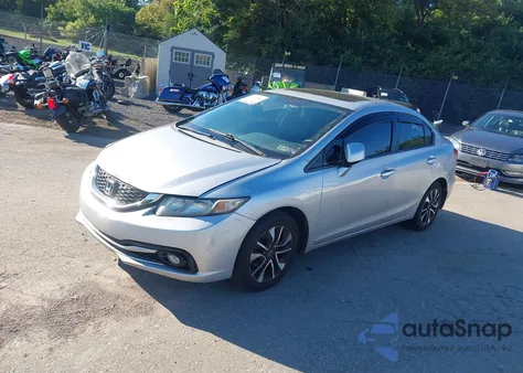 2013 Honda Civic Ex-L z USA, uszkodzony, nr VIN 19XFB2F96DE206359
